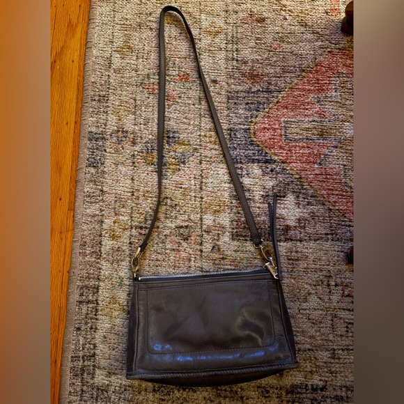 HOBO Handbags - HOBO Genuine Leather Crossbody | Graphite Grey | Soft Supple Leather